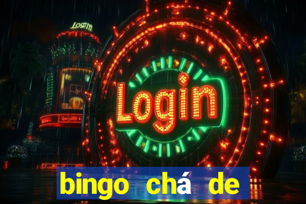 bingo chá de bebê excel